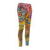 Multidimensional Women's Cut & Sew Casual Leggings