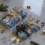 Cascading Grace 100% Organic Gift Wrapping Paper Rolls, 1pc