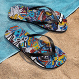 Cascading Grace Unisex Flip-Flops