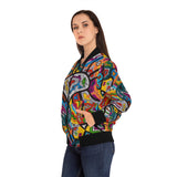 Rainbow Soul Women's Bomber Jacket (AOP)