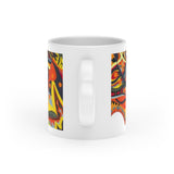 Spirit Dance Heart-Shaped Mug