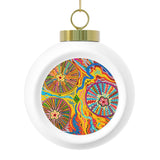 Multidimensional Christmas Ball Ornament