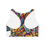 Rainbow Soul Sports Bra (AOP)