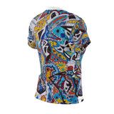 Cascading Grace Women's AOP Cut & Sew Tee