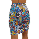 Cascading Grace Women's Mini Skirt