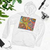 Multidimensional 100% Organic Unisex Cruiser Hoodie