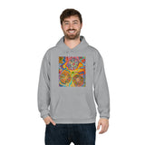 Multidimensional 100% Organic Unisex EcoSmart® Pullover Hoodie Sweatshirt