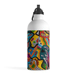 Rainbow Soul 100% Organic Stainless Steel Water Bottle