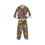 Rainbow Soul Women's Satin Pajamas (AOP)