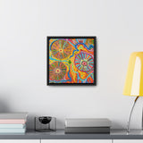Multidimensional Gallery Canvas Wraps, Square Frame