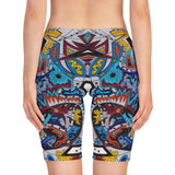 Cascading Grace Women's Bike Shorts