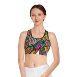 Rainbow Soul Sports Bra (AOP)