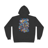 Cascading Grace 100% Organic Unisex EcoSmart® Pullover Hoodie Sweatshirt