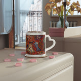 Divine Unity Heart-Shaped Mug