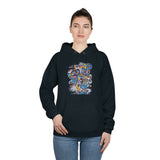 Cascading Grace 100% Organic Unisex EcoSmart® Pullover Hoodie Sweatshirt