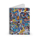 Cascading Grace Spiral Notebook - Ruled Line