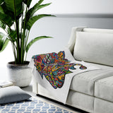 Rainbow Soul Velveteen Plush Blanket