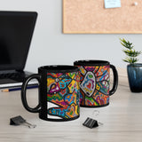Rainbow Soul 11oz Black Mug