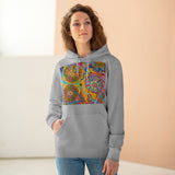 Multidimensional 100% Organic Unisex Cruiser Hoodie