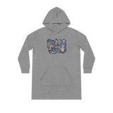 Cascading Grace 100% Organic Streeter Hoodie Dress