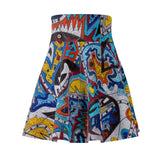 Cascading Grace Women's Skater Skirt