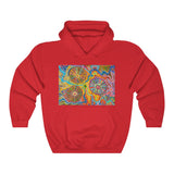 Multidimensional Unisex Heavy Blend™ Hooded Sweatshirt