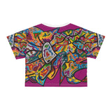 Rainbow Soul AOP Crop Tee