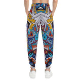 Cascading Grace Unisex Athletic Joggers (AOP)