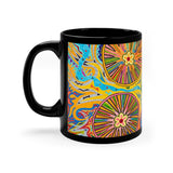 Multidimensional 11oz Black Mug