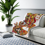 Spirit Dance Sherpa Fleece Blanket