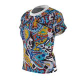 Cascading Grace Women's AOP Cut & Sew Tee