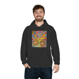 Multidimensional 100% Organic Unisex EcoSmart® Pullover Hoodie Sweatshirt