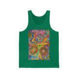 Multidimensional Unisex Jersey Tank