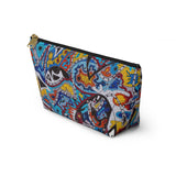 Cascading Grace Accessory Pouch w T-bottom