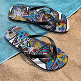 Cascading Grace Unisex Flip-Flops