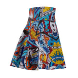 Cascading Grace Women's Skater Skirt