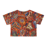 Divine Unity AOP Crop Tee