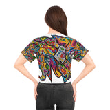 Rainbow Soul AOP Crop Tee