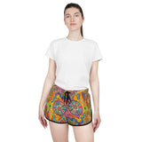 Multidimensional Women's Relaxed Shorts (AOP)