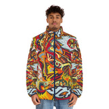 Spirit Dance Men's Puffer Jacket (AOP)