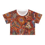 Divine Unity AOP Crop Tee