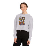 Rainbow Soul Women’s Cropped Hooded Sweatshirt