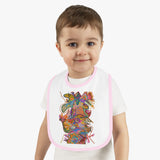 Freedom Baby Contrast Trim Jersey Bib