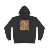 Multidimensional 100% Organic Unisex EcoSmart® Pullover Hoodie Sweatshirt