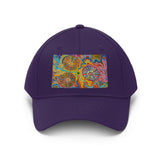 Multidimensional Unisex Twill Hat