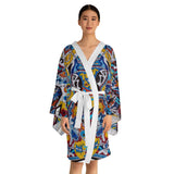 Cascading Grace Long Sleeve Kimono Robe