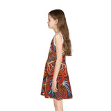 Divine Unity Girls' Sleeveless Sundress (AOP)