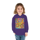 Multidimensional Toddler Pullover Fleece Hoodie