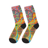 Multidimensional Mid-length Socks