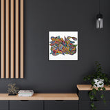 Rainbow Soul Gallery Canvas Wraps, Square Frame